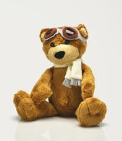 Teddy Bear Ready To Flight Doll